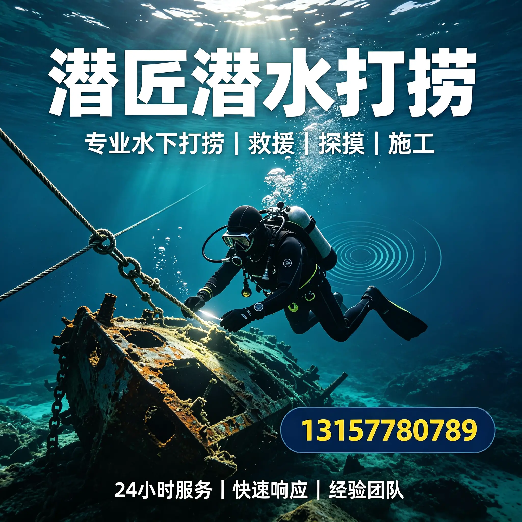 锦屏水下打捞作业服务产品